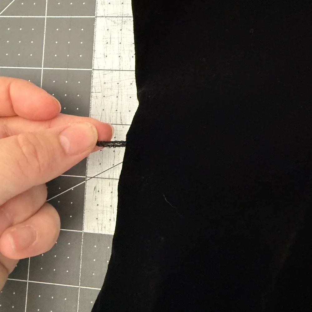 Vintage 90s Gothic Fairy Grunge Silk Velvet Button Front Midi Dress Womens 8